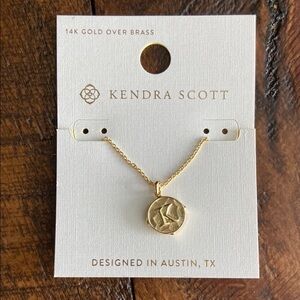 Kendra Scott Gold Pendant Necklace